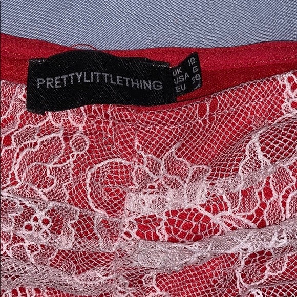 Lace Ruched Flare Pants - Picture 6 of 8